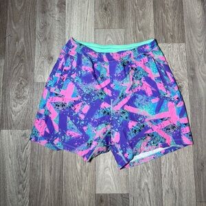 Birddogs Boom Broomstick Lined Athletic Shorts Size L